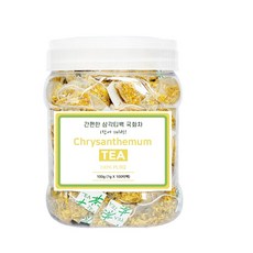 티타임 국화차 삼각티백 리뷰후기