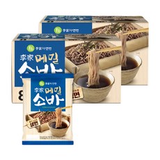 이가자연면 메밀 소바, 135.5g, 16개