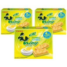 크라운 참in 치즈레몬향 리뷰후기