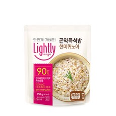 라이틀리 곤약즉석밥 현미퀴노아 리뷰후기
