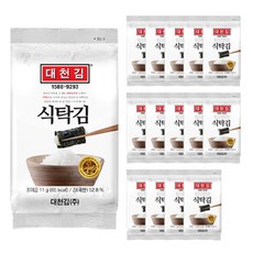 대천김 식탁김, 11g, 15개