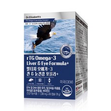 닥터엘리자베스 알티지 오메가3 간 & 눈건강 포뮬라+ 78g, 60정, 1개