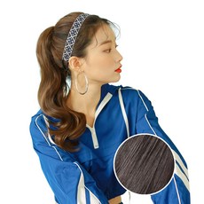 가발매니아 올림머리 포니테일 가발 2초포니 다이아