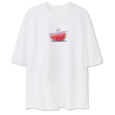 벤힛 워터멜론 오버핏 빅사이즈 반팔 티셔츠 리뷰후기