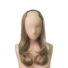 가발나라 여자 U자형 허쉬컷 C컬펌 오픈 반가발 엑스트라 피스 관리 3종