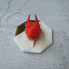 향기꽃피다 도베르만 가로세로 환형 그린티시트러스 석고방향제 레드 리뷰후기