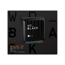 WD BLACK D50 Game Dock SSD, WDBA3U0010BBK-SESN, 1TB