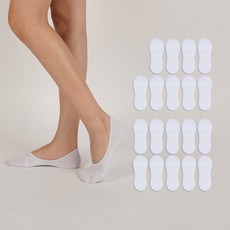 노디자인 여성용 고급형 무지 페이크 삭스 20켤레
