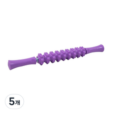 다쇼룸 휘어지는 종아리 다기능 마사지 봉, 퍼플,