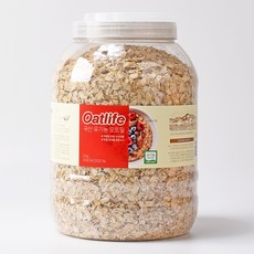 오트라이프 국산 유기농 오트밀, 2kg, 1개