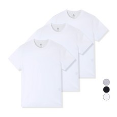 베이직하우스 남녀공용 순면라운드 반팔티 오리지널 HATS0101 리뷰후기