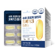 메이준뉴트리 이승남 슈퍼 저온 초임계 알티지오메가3 플러스 30.9g, 30정, 1개