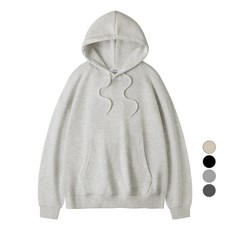 네이븐 기모 이지 오버핏 후드티 NA2203H