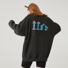 디즈니 자수 구피 맨투맨 리뷰후기