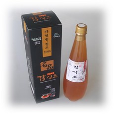 청도 자연농 감식초 5년 풀빛농원 자연발효 청도반시 원액식초