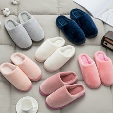 털슬리퍼 겨울 앞막힌슬리퍼 푹신한 사무실 거실 퍼슬리퍼 여성 리뷰후기