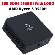 SZBOX 미니 PC AMD 라이젠 5 3550H 윈도우 11 와이파이 블루투스 4.2 4K HD 데스크탑 게이머 컴퓨터 2x D, 01 Ryzen 5 3550H_03 UK, 02 8GB 256GB