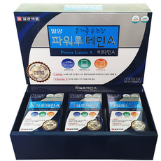 일양약품 눈에좋은 파워루테인 비타민A 간에좋은 밀크씨슬 플러스, 30정,