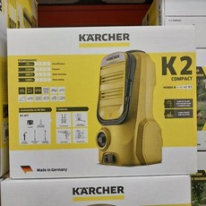 카처 고압세척기, 옐로우 + 블랙, K 2 Compact