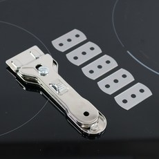 슬로홈 인덕션 스크래퍼 그리들 전기레인지 찌든때 기름때 제거 청소 칼날