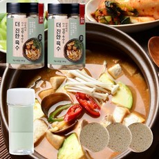 자연조미료 더 진한 육수133정 앤 휴대용기 육수한알 고체 멸치 육수 다시마 국물다시 천연 다시 리뷰 후기