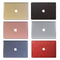 macbook pro air case 13inch 블링블링 반짝이 맥북 에어 프로 13인치 2018 2019 2020 M1 글리터 glitter 하드 컬러 케이스, 맥북프로13-A2251/A2289/A2338, 04_다크그레이