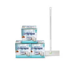 싹싹이 점착식 요술 청소포 180매 밀대 1개 리뷰후기