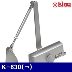 PWQ743180아파트현관문수리(1EA) 1662065 킹 샤시문/미는쪽설치(논스톱형) K-630(ㄱ) 철문 도어클로저 속도조절 문걸쇠, 단일옵션