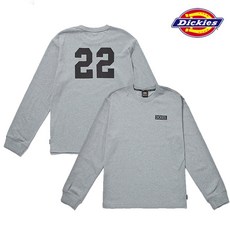 디키즈 남녀공용 코튼 오버핏 베이직 긴팔 티셔츠 MGRAY 463 리뷰후기