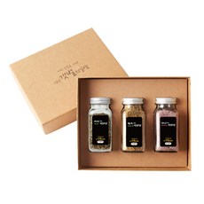 손봉훈천일염 소금습관 솔트레인보우 3종 선물세트 소금 답례품 솔트 리뷰후기