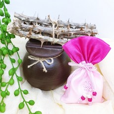 친집선 현관 풍수 미니 소금 단지 항아리 빨간 복주머니 액운 쫓는 엄나무 리뷰후기