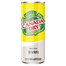 콜라 카나다드라이 토닉워터, 250ml, 60개
