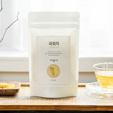 청년농원 저온가공 국화차 삼각티백 리뷰 후기