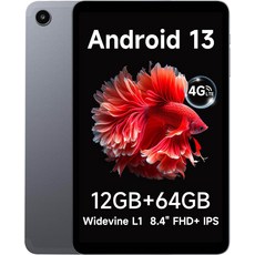 알도큐브 2023 iPlay50 mini 8.4인치 태블릿 안드로이드 13 12+64GB, 12GB, 그레이