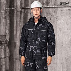 겨울 카모 패딩 일체형 정비복 동복 스즈끼 리뷰 후기