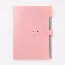 스마일 도큐먼트 파일 A4 서류정리 인덱스화일 핑크 리뷰후기