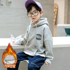 베비포 캐주얼 스타일 기모 후드티 QA2