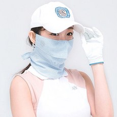 고운골프 자외선 미세먼지 차단 리본 골프