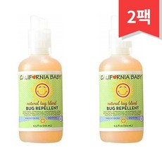 캘리포니아 베이비 버그 스프레이 2개 Caifornia Baby ant Natura Bu Reeant Sray