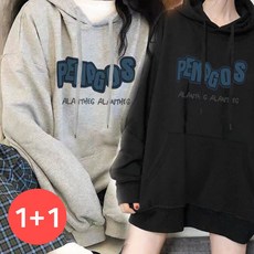 주디앤 여성 겨울 페나고스 오버핏 후드 맨투맨 긴팔티 리빙공감 리뷰후기