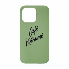 가방팝 네이티브유니온x메종키츠네 아이폰 13 프로 케이스 CAFE KITSUNE MATCHA CCAFE-MATCHA-21MP