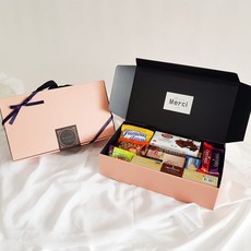 아띠르샵 발렌타인데이 화이트데이 선물세트 초콜릿 과자 페레로로쉐 캘리그라피 플라워박스 포장 리뷰후기
