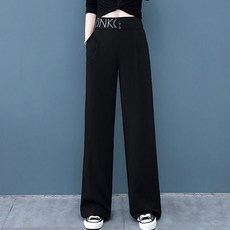 SODA 여름 바지 여자 높은 여가 와이드 레그 팬츠 리뷰후기