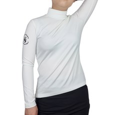 가을 겨울 여성 골프 웨어 상의 티셔츠 이너웨어 기모