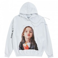 ACME DE LA VIE ADLV BABY FACE 후드 화이트 KISS