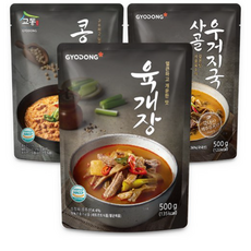 교동식품 즉석 육개장 콩비지찌개 사골우거지국 리뷰 후기
