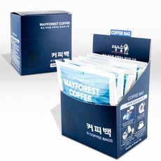 오월의숲 코스타리카 스페셜티커피 원두 커피백 간편하게 즐기는 티백커피 X6개입 미니박스 리뷰후기