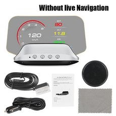 헤드업 디스플레이 HUD 허드 자동차 속도계 호환 C3플러스 OBD2 헤드 업 GPS 네비게이션 디지털 온보드 컴퓨터 프로젝터 OBD 스캐너 테스트 Cartronics, 2.C3, 1개