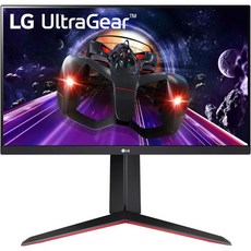LG 24GN600-B UltraGear 게이밍 모니터 24인치 풀 HD(1920 x 1080) IPS 디스플레이 1ms(GtG) 응답 시간 144Hz 재생률 AMD FreeSyn, Tilt Height Adj
