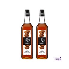 1883 솔티드 카라멜 시럽 1L2개 리뷰후기